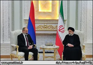 تصاویر دیدار نخست وزیر ارمنستان با آیت الله رئیسی