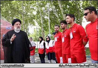 تصاویر مراسم گرامیداشت روز جهانی هلال احمر