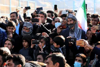 تصاویر حضور در جمع اهالی روستای مرزی لانو