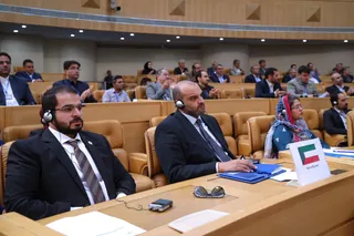 تصاویر اجلاس بین المللی مقابله با توفان های ماسه و گرد و غبار