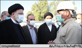 تصاویر بازدید از پروژه فاضلاب شهری اهواز