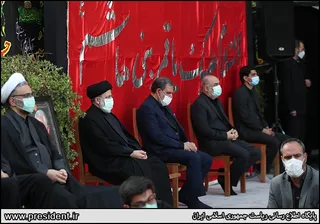 تصاویر روز عاشورا در نهاد ریاست جمهوری