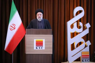گزارش تصویری از افتتاح کارخانه فولاد زمزم 3