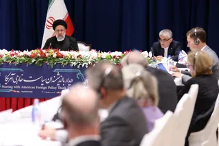 تصاویر نشست با متخصصان و کارشناسان سیاست خارجی آمریکا