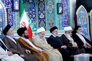 تصاویر نشست رمضانی با جمعی از علما و روحانیون
