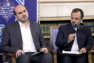 نشست رمضانی با جمعی از خیرین