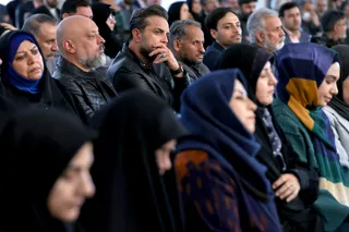 دیدار رمضانی با جمعی از هنرمندان