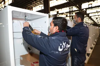 تصاویر بازدید از یخچال سازی بوژان لرستان