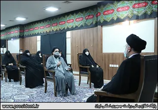 تصاویر  دیدار آیت‌الله رئیسی با جمعی از فرزندان و خانواده شهدا