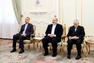 دیدار وزیر همکاری‌های بین‌المللی آفریقای جنوبی با رئیس جمهور