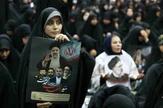 آیین گرامیداشت و وداع با پیکر مطهر رئیس جمهور شهید و همراهان در مصلی تهران