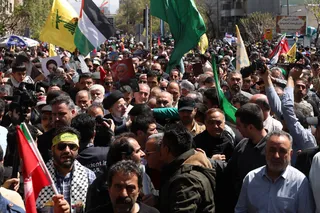 حضور در راهپیمایی پرشکوه روز قدس