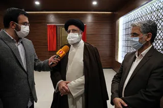 بهره‌برداری آیت‌الله رئیسی از بیمارستان فوق تخصصی عدل