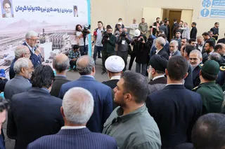 تصاوی افتتاح واحد گازی نیروگاه سیکل‌ترکیبی خودمصرف بوتیا