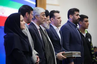 آیین تجلیل از قهرمانان و مدال آوران