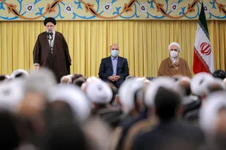 تصاویر دیدار مسئولان نظام و سفرای کشورهای اسلامی با رهبر معظم انقلاب