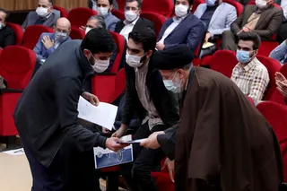تصاویر دیدار دانشجویان و تشکلهای دانشجویی با رئیس جمهور