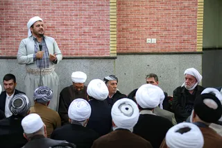 تصاویر دیدار با علمای اهل سنت و شیعه در کردستان