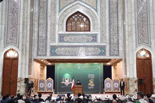تصاویر مراسم شب سالگرد ارتحال حضرت امام خمینی (ره)