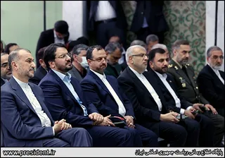 تصاویر نشست مطبوعاتی روسای جمهور ایران و سوریه و امضاء اسناد همکاری بین دو کشور