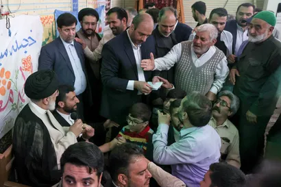 دیدار صمیمانه با اهالی نیروگاه قم