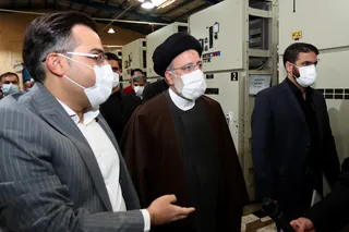 تصاویر بازدید از کارخانه الکترو کویر یزد