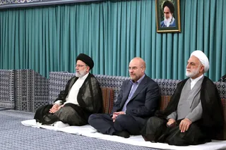 دیدار مسئولان نظام و مهمانان کنفرانس وحدت با رهبر انقلاب