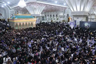 مراسم احیای شب بیست و یکم ماه رمضان