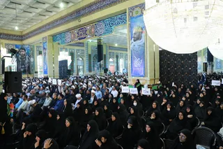 تصاویر مراسم ملی تکریم فعالان مساجد و پانزدهمین پاسداشت ادبیات جهاد و مقاومت