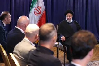 تصاویر دیدار رئیس فدراسیون بین المللی فوتبال با رئیس جمهور