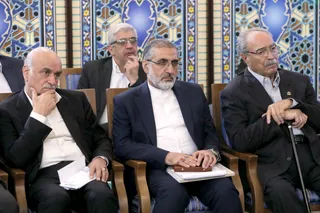 نشست رمضانی با جمعی از خیرین
