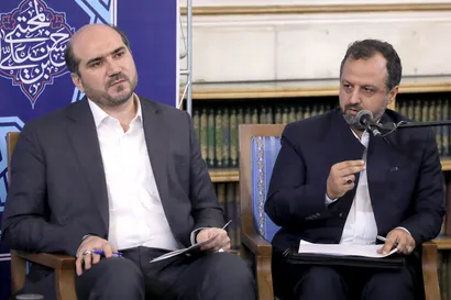 نشست رمضانی با جمعی از خیرین