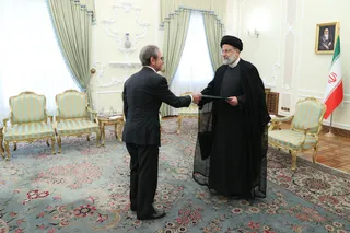 تسلیم استوارنامه سفرای کشورهای تایلند، عربستان، تونس، اسلوونی و برزیل