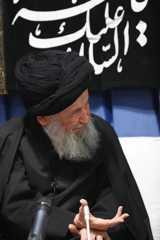 تصاویر دیدار با آیت‌الله العظمی علوی گرگانی