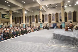 دیدار مسئولان نظام و سفرای کشورهای اسلامی با رهبر معظم انقلاب