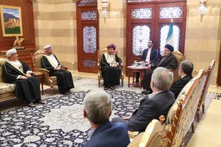 تصاویر ملاقات معاون نخست وزیری عمان با رئیس جمهور