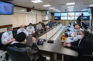 تصاویربازدید از سازمان اورژانس کشور