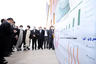 تصاویر بازدید از گمرک و راه آهن اینچه برون