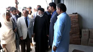 تصاویر  افتتاح بازارچه مرزی «پیشین»