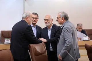 نشست مشترک اعضای هیئت دولت با استانداران