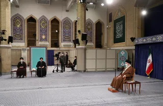 تصاویر دیدار اعضای شورای عالی انقلاب فرهنگی با رهبر معظم انقلاب
