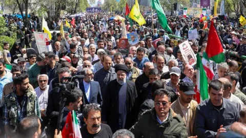 حضور در راهپیمایی پرشکوه روز قدس