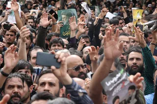 مراسم تشییع پیکر رئیس جمهور شهید و همراهان در مشهد