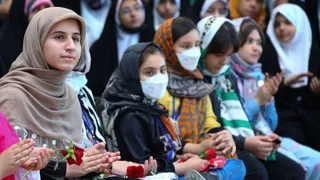 تصاویر جشن میلاد حضرت معصومه (س) و روز دختر