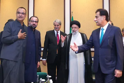 دیدار با رئیس مجلس ملی پاکستان