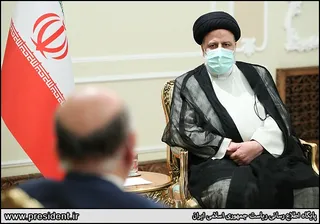 تصاویر دیدار وزیر امور خارجه عراق با آیت‌الله رئیسی