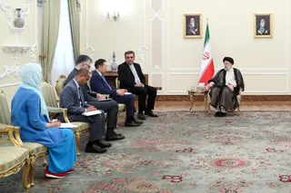 تصاویر دیدار دبیرکل کنفرانس سیکا با دکتر رئیسی