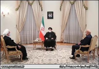 تصاویر نشست سران سه قوه به میزبانی رئیس جمهور