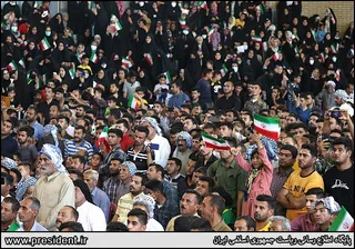 تصاویر سخنرانی در اجتماع پرشور مردم شادگان