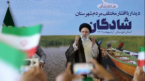 تصاویر سخنرانی در اجتماع پرشور مردم شادگان